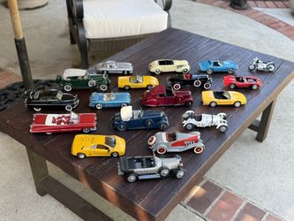 Vintage Die Cast Metal Car Collection