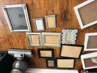 Mixed Picture Frame Lot – 12 Frames