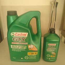 Aceite de motor 5W-30 (Castrol) Synthetic