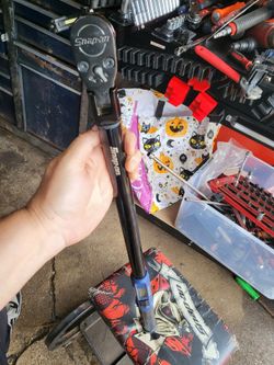 Snap-on Tools Power blue color 1/2” Flex TechAngle Torque Wrench ATECH3F300VB Excellent condition
