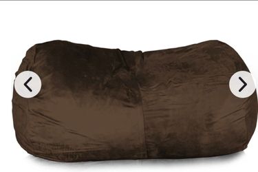 Jaxx lounger Jr bean bag in black.