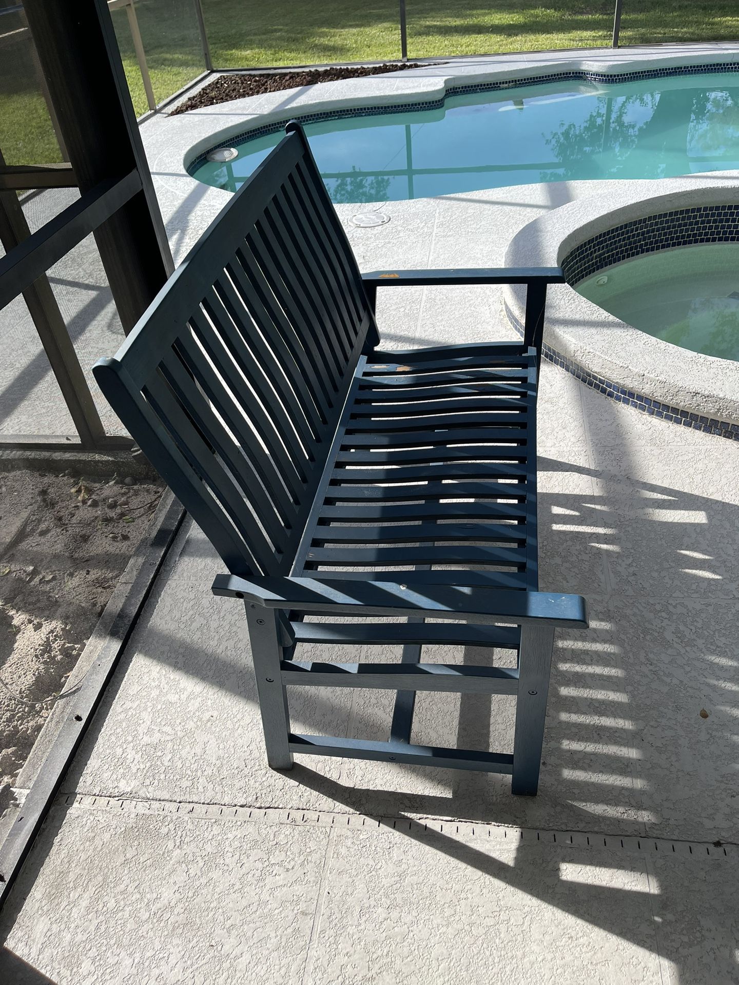 Wooden Bench( 2 Seat)