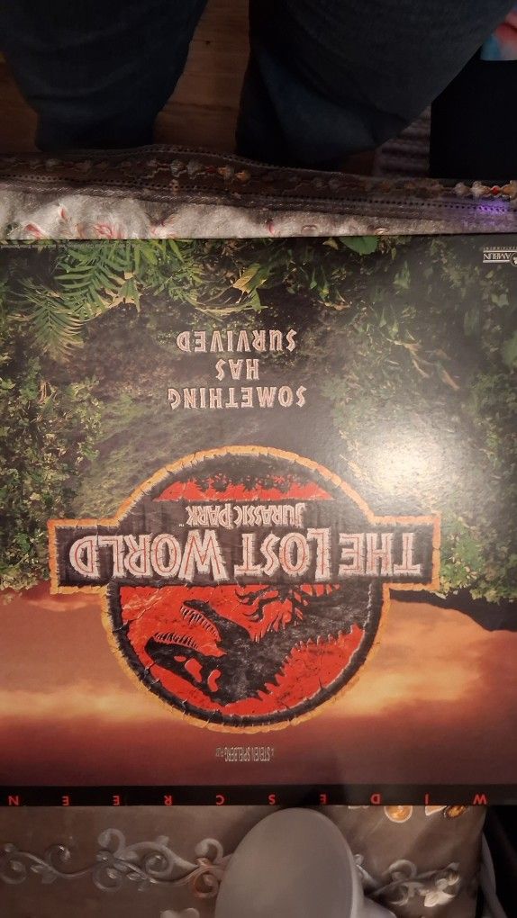 Laser Disc; Jurassic Park The Lost World