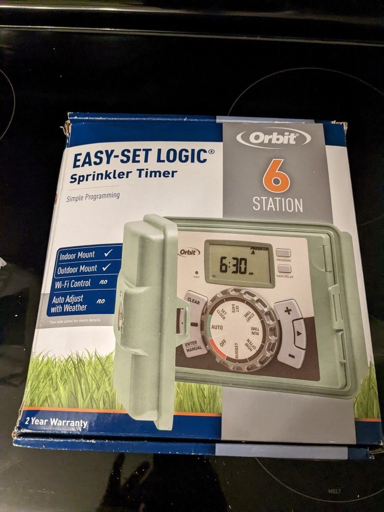 Brand New Sprinkler Timer $15.Sells For $60