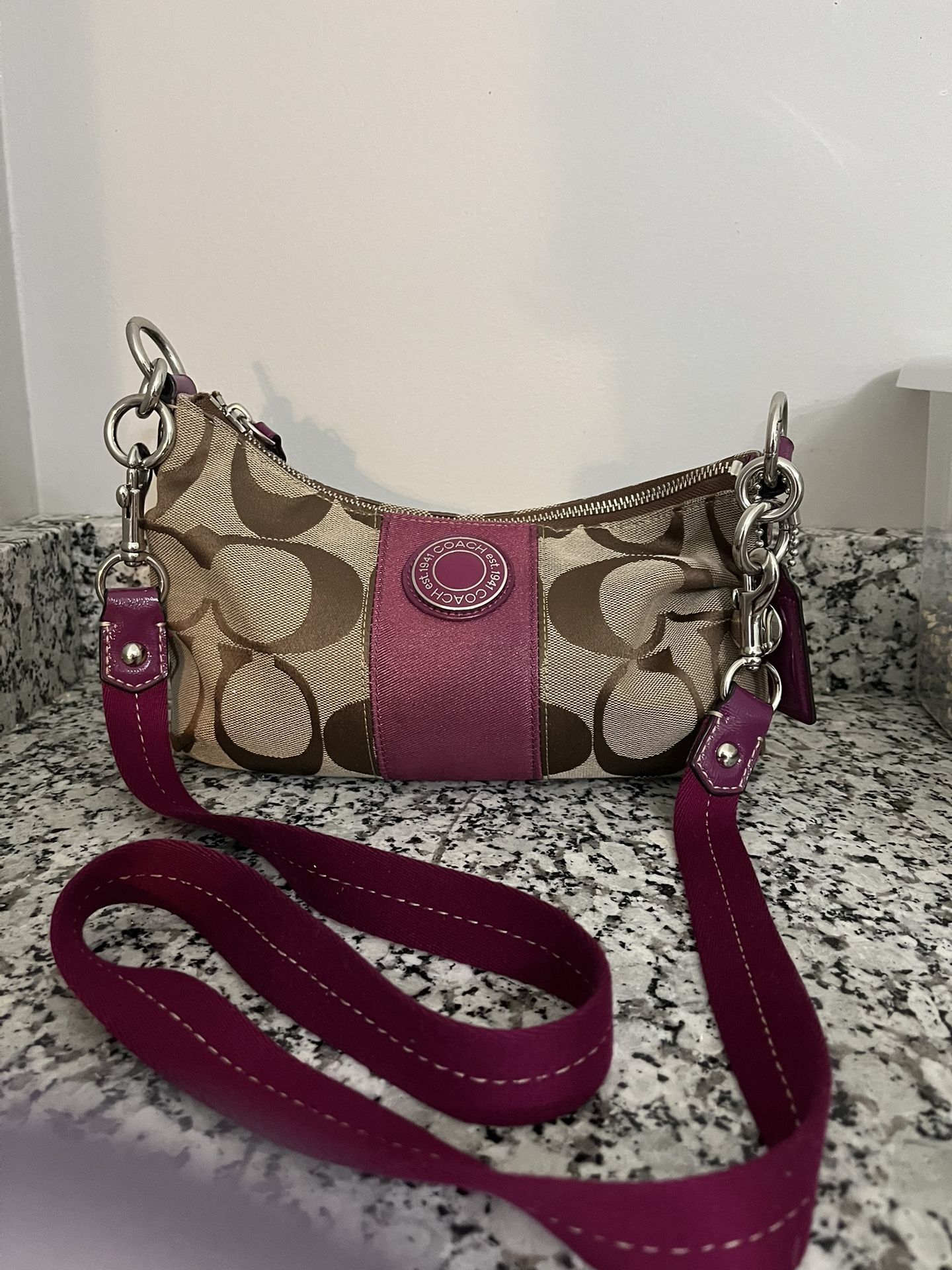 Coach Purple Crossbody