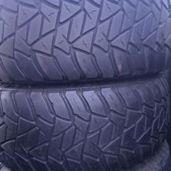 2 Used Tires 295/70r17 🤑 Free Installation ‼️ 