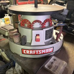 Craftsman Oscillating Spindle Sander – Working