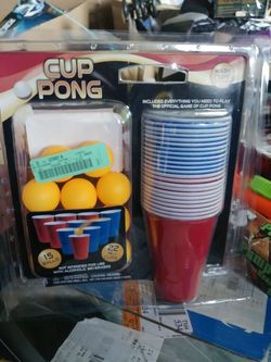 Verus Sports Cup Pong Game, Multicolor, Onesize