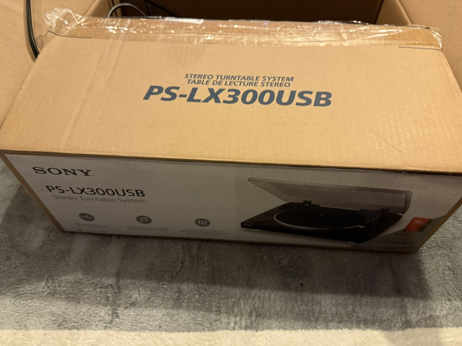 Sony PS-lx300usb Record Player 