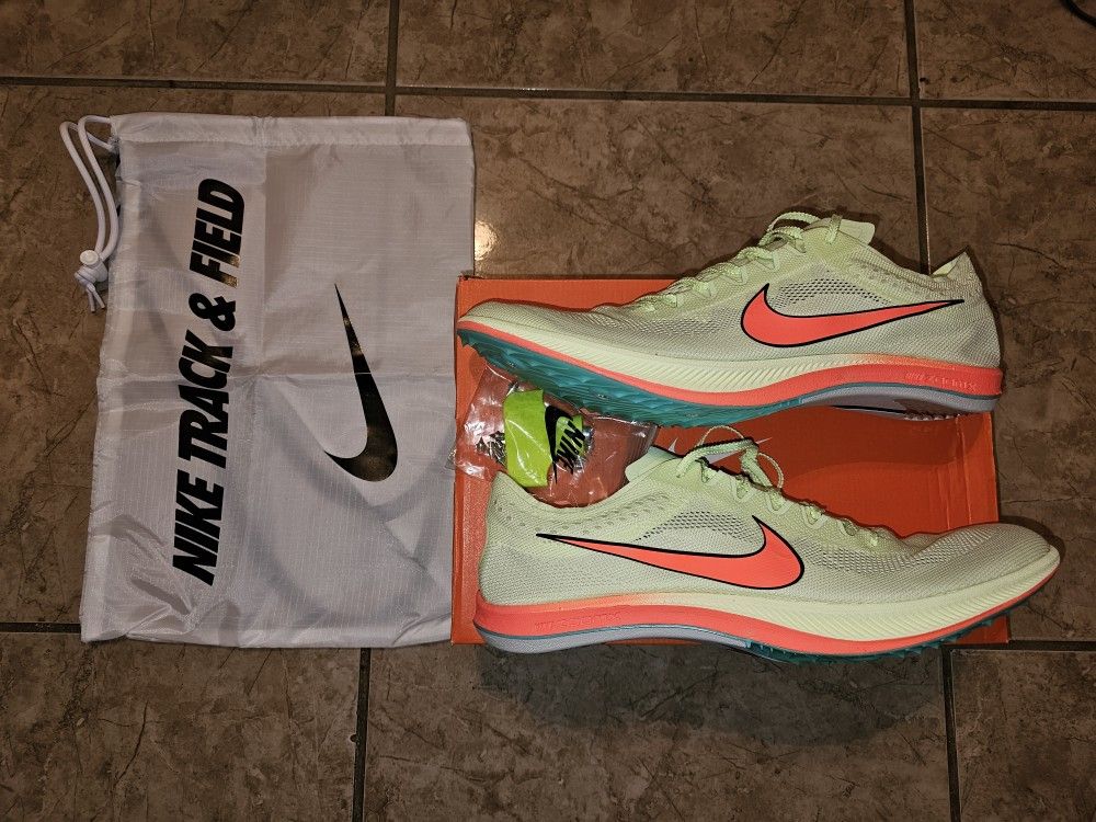 Nike ZoomX Dragonfly 'Barely Volt Hyper Orange' Track & Field Shoes Mens Size 12.5