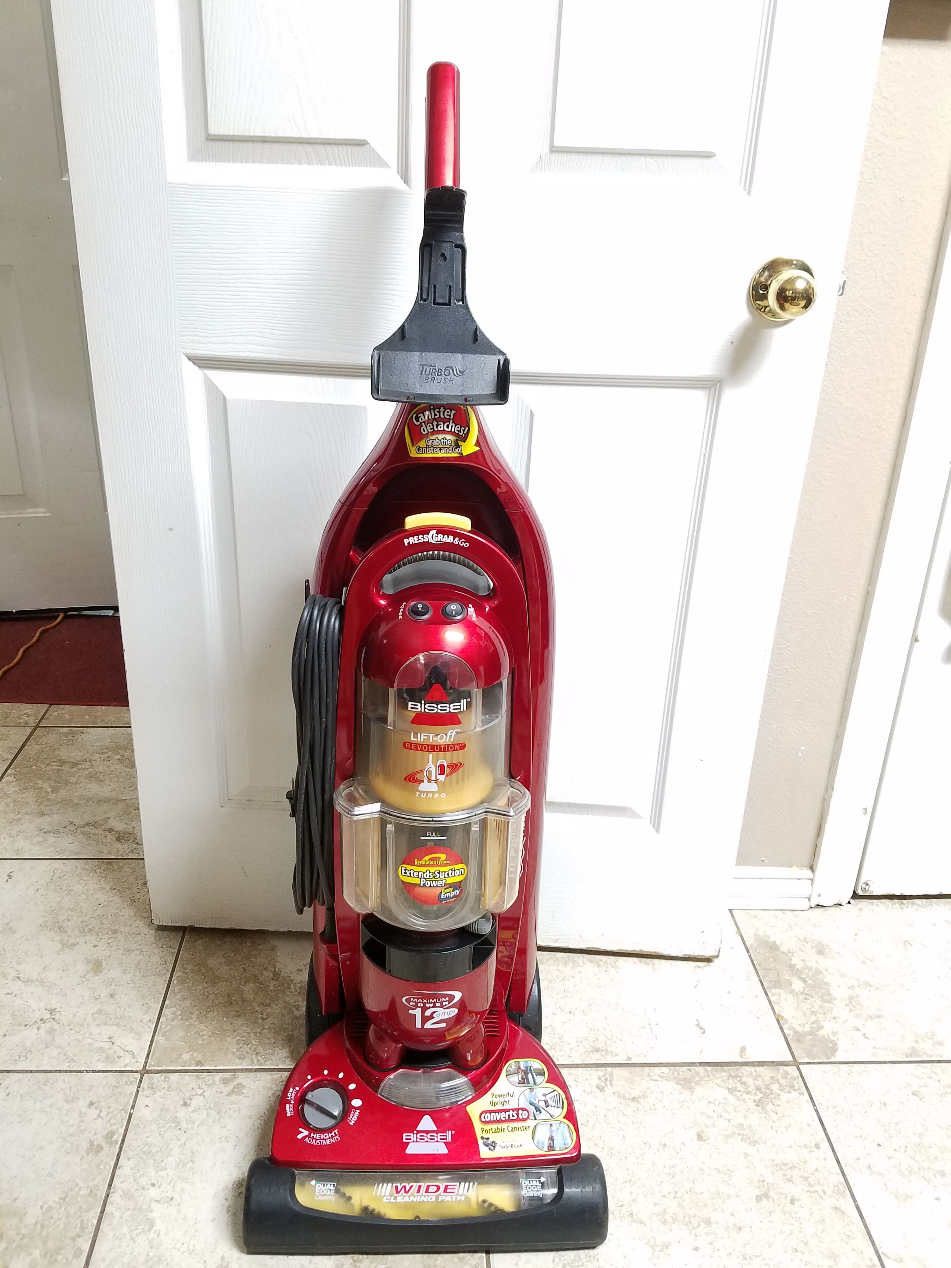Bissell Lift-off Revolution Press Grab & Go Bagless Upright Vacuum