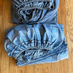 Two Full Size Fitted Sheets