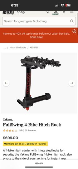 Brand New Yakima full swing