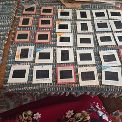 Vintage Photo Projector Slides