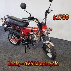 Motorcycle For Sale! Brand New!  Classic Style 125cc Motorcycle – CA Legal & Only $1799! Save Gas in Style! 