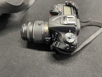 Nikon D7200 With Nikon DX Lens