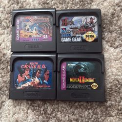 Sega Game Gear Games 15 Each