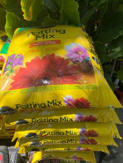 25 quart potting soil off of Norris Road close to the airport