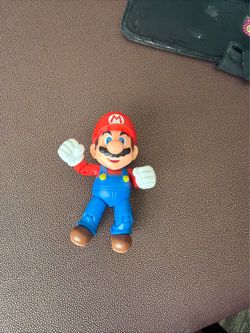 2022 Super Mario Jointed Figure Doll Toy Nintendo Movable 4”