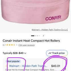 $12 New Conair Instant High Heat Rollers 