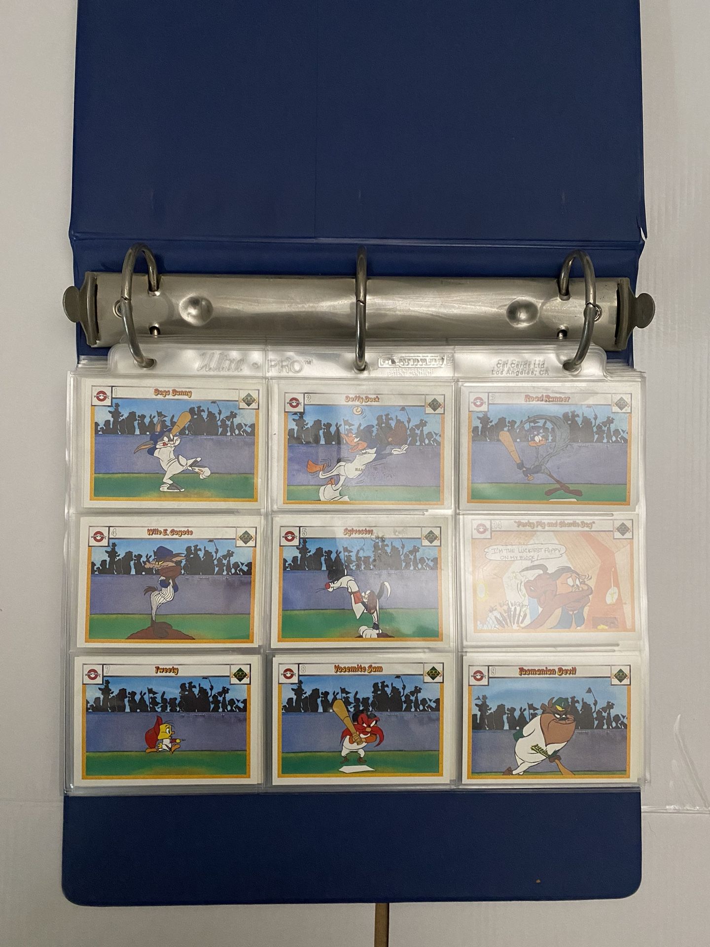 1990 Upper Deck Looney Tunes Trading Cards Baseball