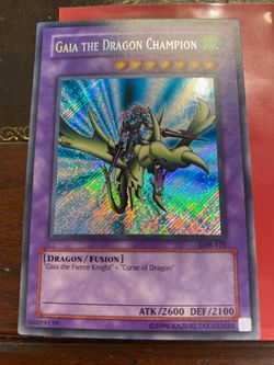 Gaia the dragon champion yugioh card