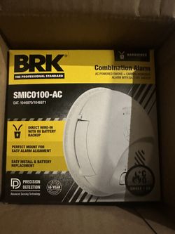 Smoke And Carbon Monoxide Alarm