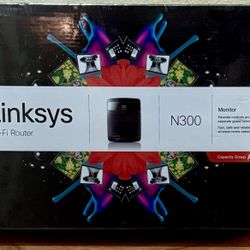 Linksys E1200 (N300) Wireless Router New Shrink Wrapped 