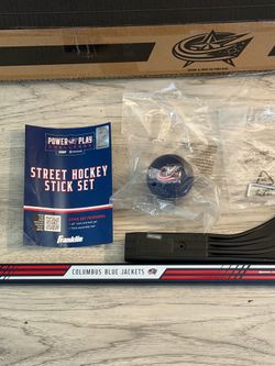 CBJ Franklin 40” hockey stick & ball set