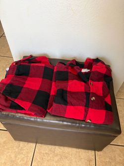 Old Navy Buffalo Plaid Pajama Set XL