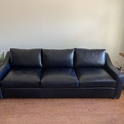 100% Leather Sofa 
