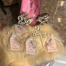 Baby Shower Keepsakes For Baby Girl Pink