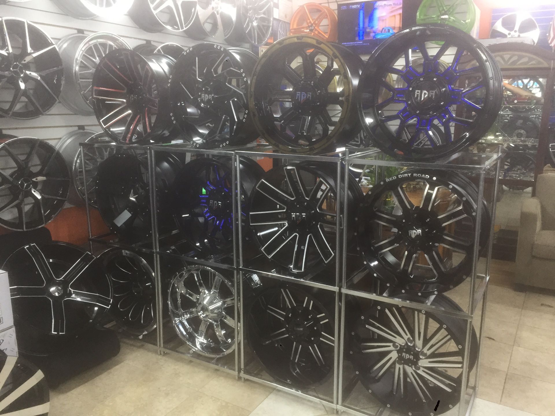 Rims and tires