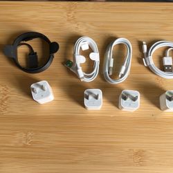 Apple lightning cable and 5w Wall Plug 
