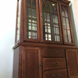 Cabinet and dinner Table