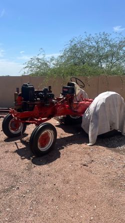 Case 411-B tractor and loader