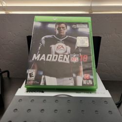 Madden NFL 18 (Microsoft Xbox One, 2017)