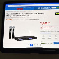 Shure Wireless Microphone 