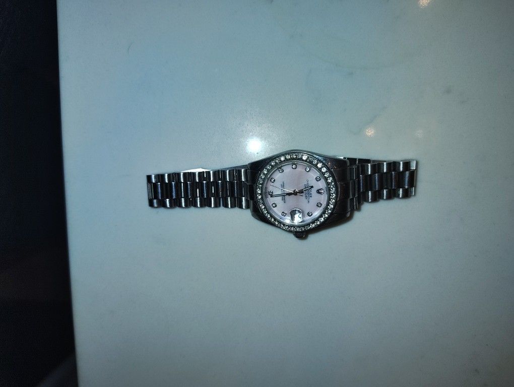 Women's Watch Swissmade 18k Silver Geneve
