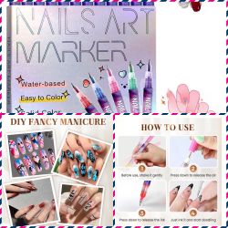 , Nails, Art Marker