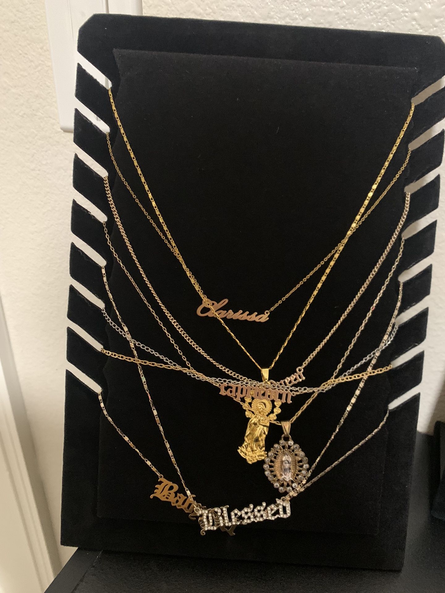 Foldable Necklace Display Rack