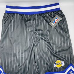 Nba LA Lakers shorts Size Large bundle with socks 
