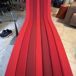 Roche Bobois Red Vitamine Chaise Lounge