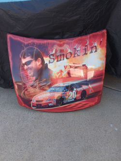 Tony Stewart Nascar Hood Sign