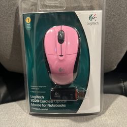 Logitech V220 Optical Mouse For Notebook