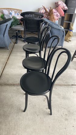 Set Of 4 Bentwood Chairs