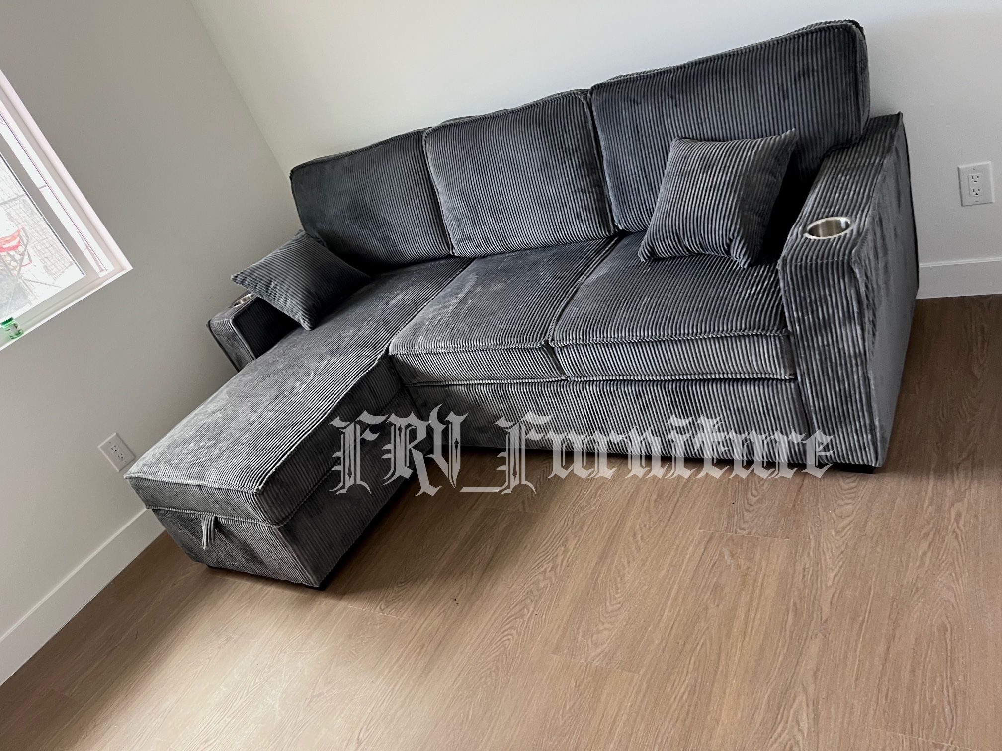 New Gray Sofa