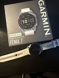 Garmin Sapphire Solar Fenix 7 $225 OBO