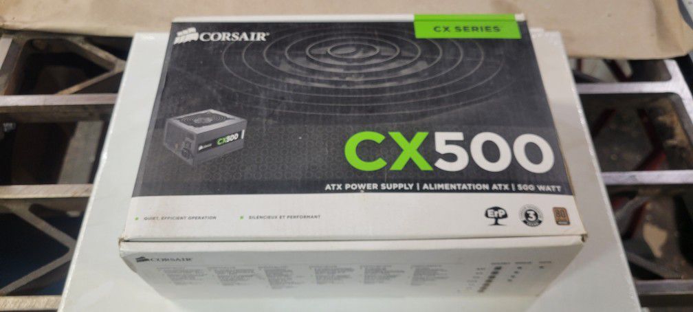 Corsair CX500 PC Power supply