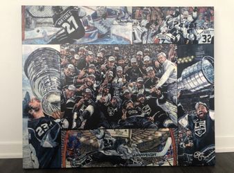 LA Kings Team Stanley Cup 2014 Opie otterstad Painting